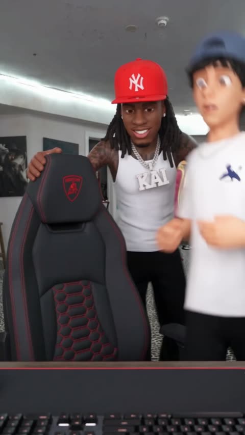In the studio